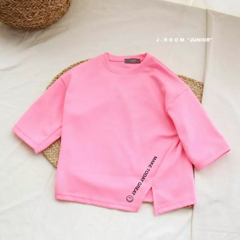 J-Room - Korean Children Fashion - #stylishchildhood - Unbalance Long Tee - 8