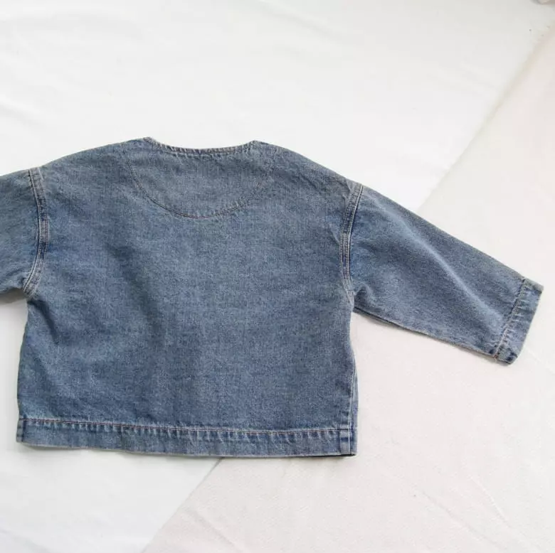 J-Room - Korean Children Fashion - #todddlerfashion - Toto Denim Jacket - 8