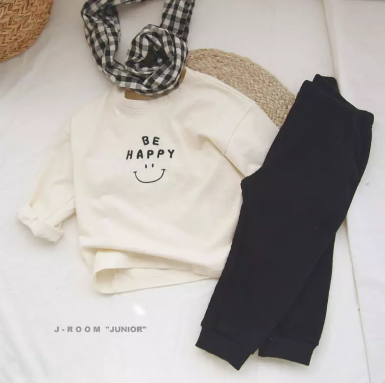 J-Room - Korean Children Fashion - #todddlerfashion - Happy Embroidery Tee - 7