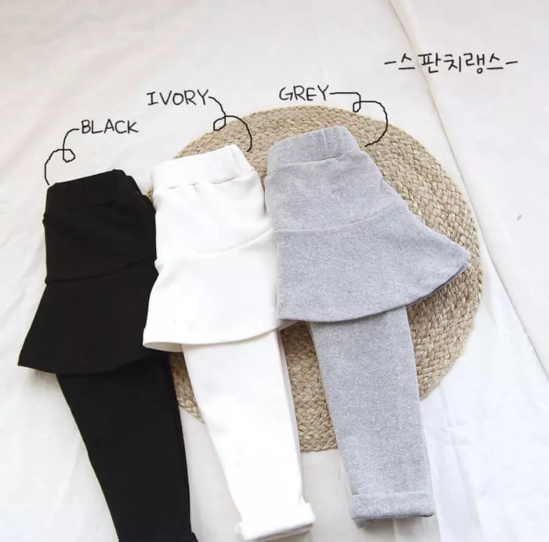 J-Room - Korean Children Fashion - #todddlerfashion - Span Skirt Leggings