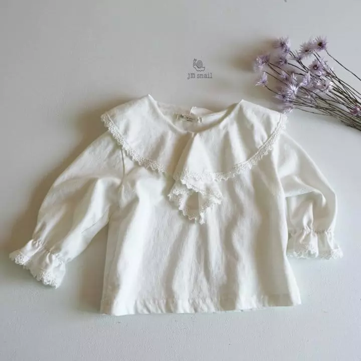 JM Snail - Korean Children Fashion - #childofig - Rachell Ruffle Tee