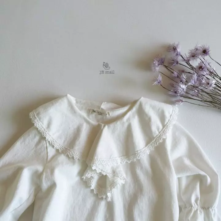 JM Snail - Korean Children Fashion - #childrensboutique - Rachell Ruffle Tee - 2