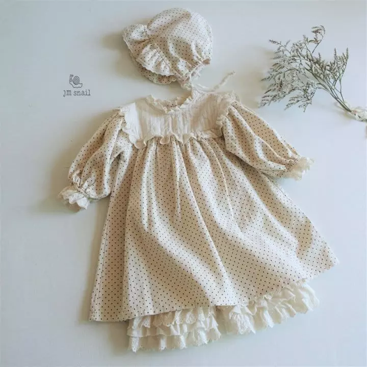 JM Snail - Korean Children Fashion - #childrensboutique - Rori Pintuck One-piece - 7