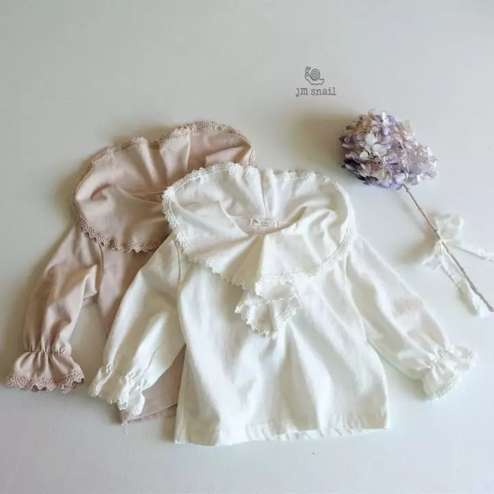 JM Snail - Korean Children Fashion - #designkidswear - Rachell Ruffle Tee - 4