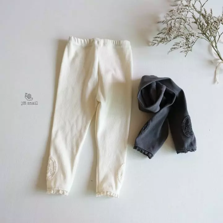 JM Snail - Korean Children Fashion - #discoveringself - Rabbit Motive Leggings