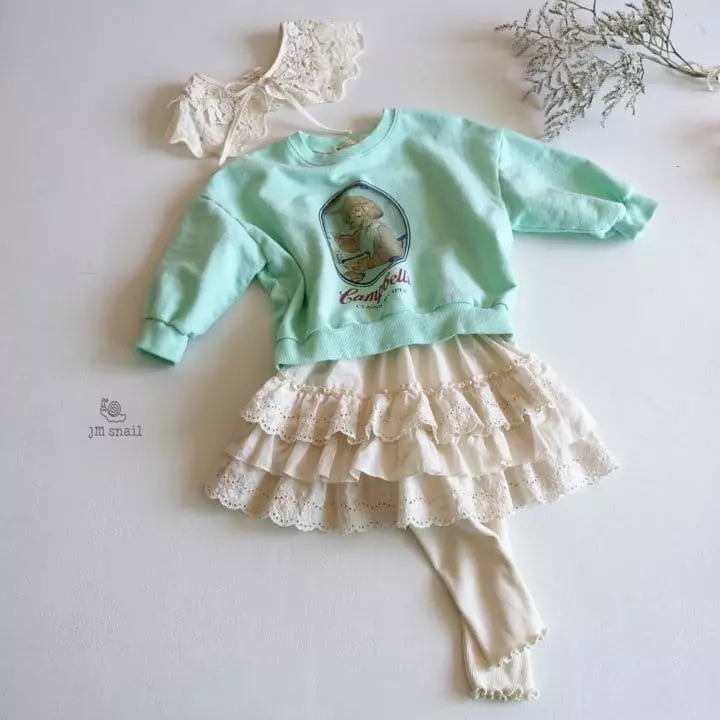 JM Snail - Korean Children Fashion - #kidsshorts - Campbell Recipe Paint Tee - 7