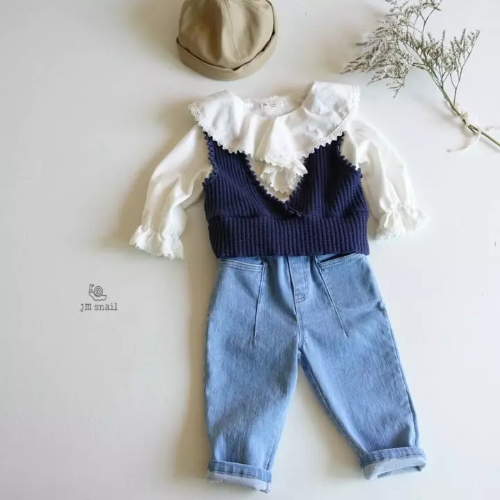 JM Snail - Korean Children Fashion - #kidzfashiontrend - Rachell Ruffle Tee - 8