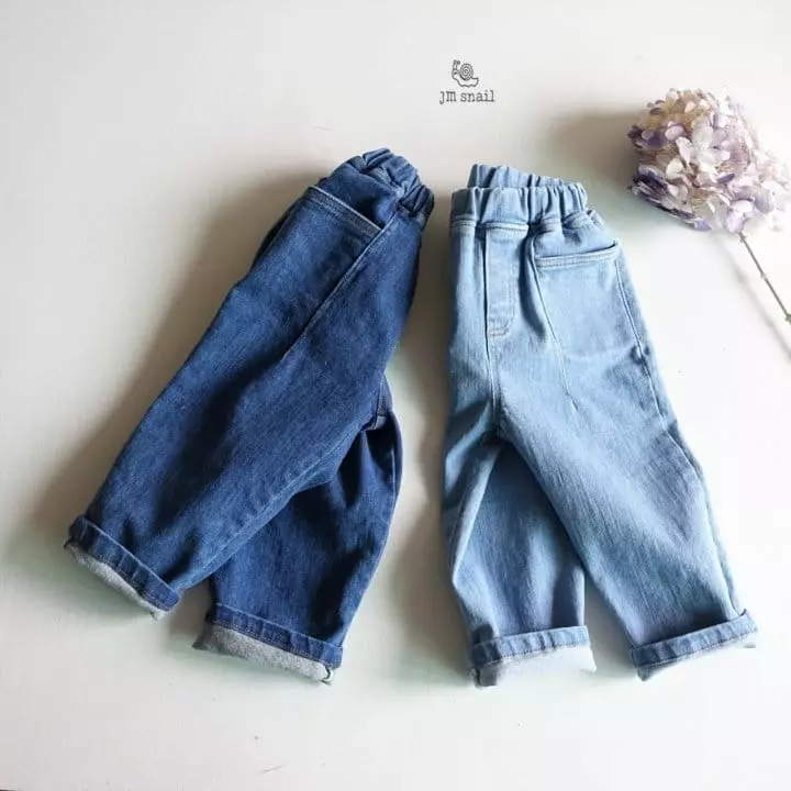 JM Snail - Korean Children Fashion - #kidzfashiontrend - Dunom Span Baggy Pants - 3
