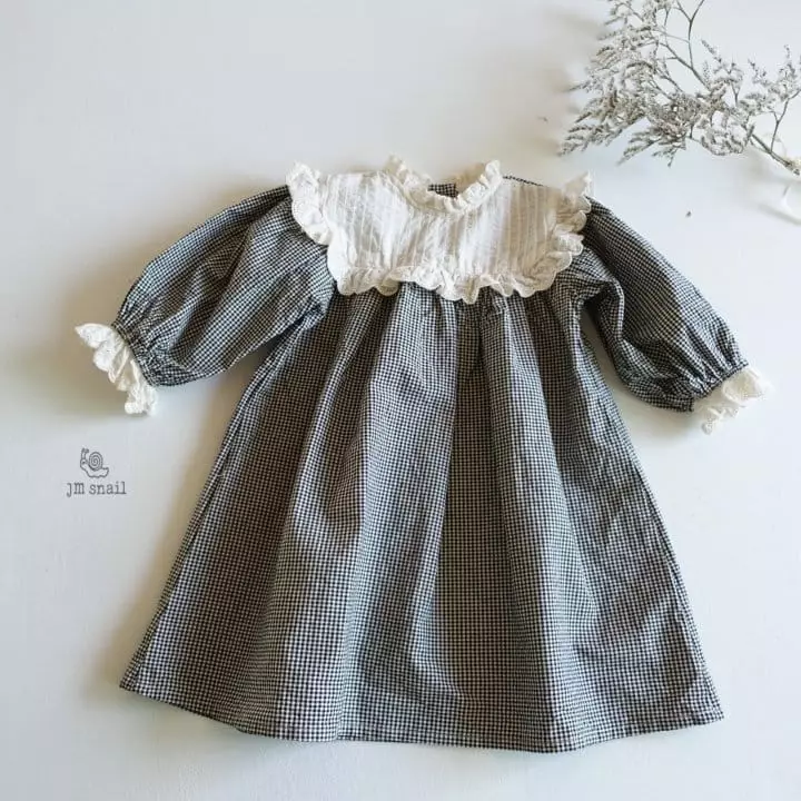 JM Snail - Korean Children Fashion - #minifashionista - Rori Pintuck One-piece