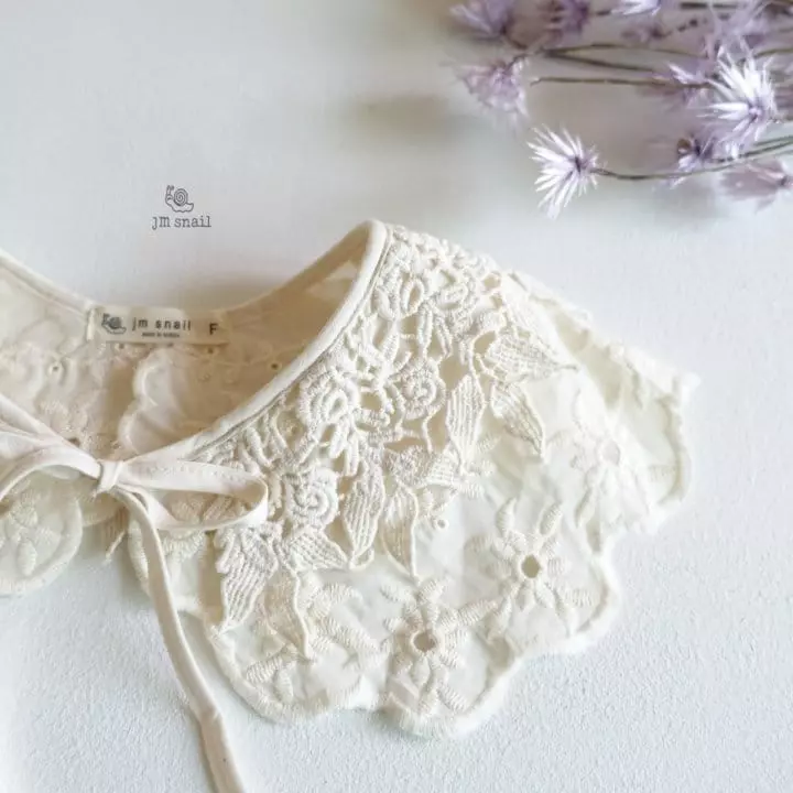 JM Snail - Korean Children Fashion - #todddlerfashion - Lace Cape