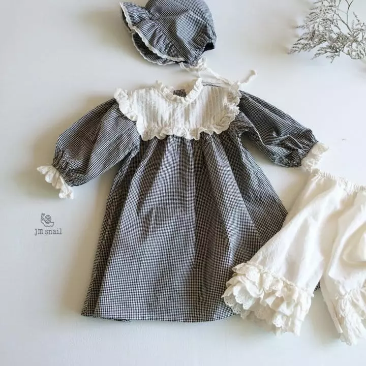 JM Snail - Korean Children Fashion - #todddlerfashion - Rori Pintuck One-piece - 4