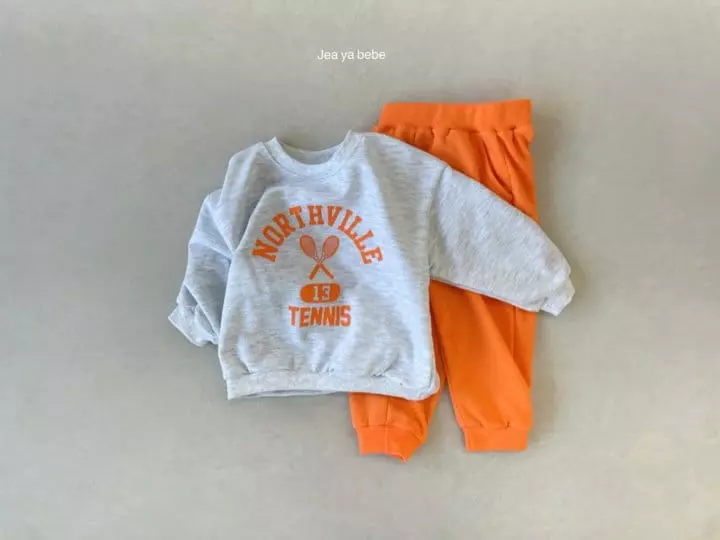 Jeaya & Mymi - Korean Baby Fashion - #babyoninstagram - Tennis Top Bottom Set - 2