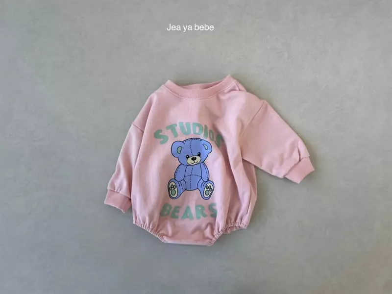 Jeaya & Mymi - Korean Baby Fashion - #babyootd - Bear Bodysuit - 2