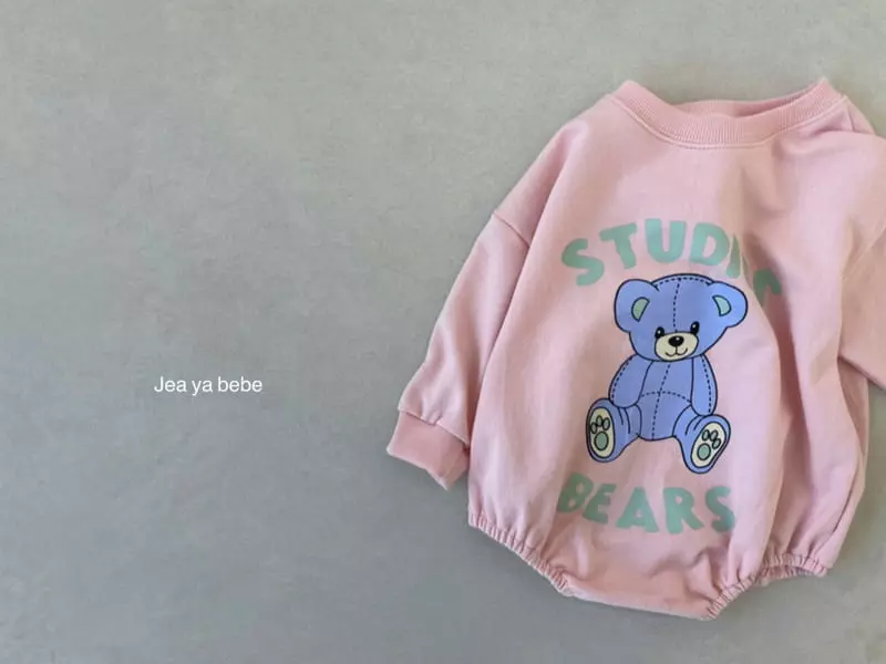 Jeaya & Mymi - Korean Baby Fashion - #babyoutfit - Bear Bodysuit - 3