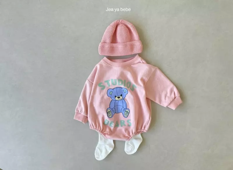 Jeaya & Mymi - Korean Baby Fashion - #babyoutfit - Bear Bodysuit - 4