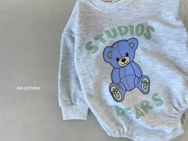 Jeaya & Mymi - Korean Baby Fashion - #onlinebabyboutique - Bear Bodysuit - 6