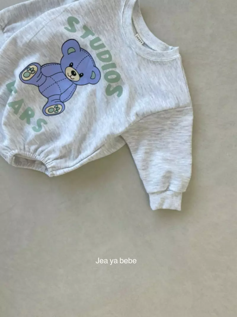 Jeaya & Mymi - Korean Baby Fashion - #onlinebabyshop - Bear Bodysuit - 7