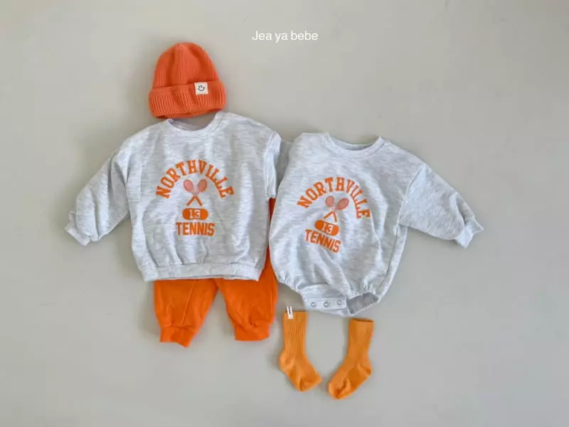 Jeaya & Mymi - Korean Baby Fashion - #onlinebabyshop - Tennis Bodysuit - 6