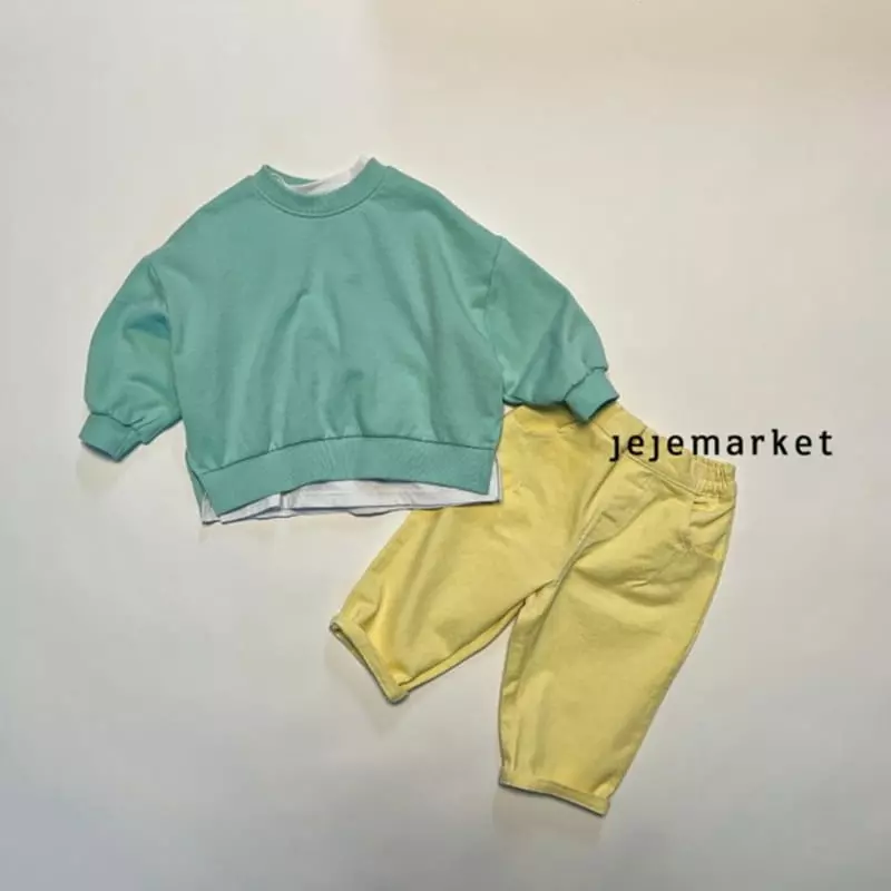 Jeje Market - Korean Children Fashion - #Kfashion4kids - Terry Slit Sweatshirt - 9