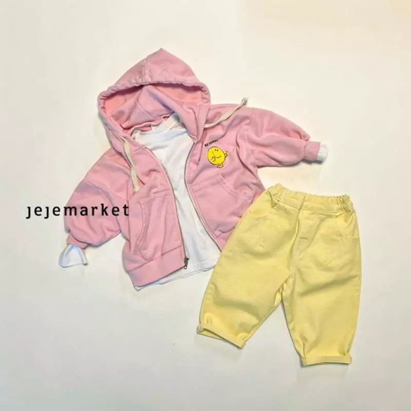 Jeje Market - Korean Children Fashion - #childofig - Smile Hoody Zip-up - 9