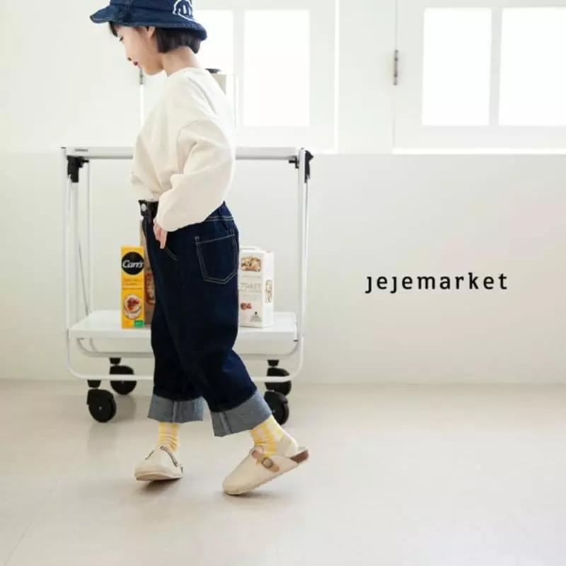 Jeje Market - Korean Children Fashion - #childofig - Roll-up Jeans - 7