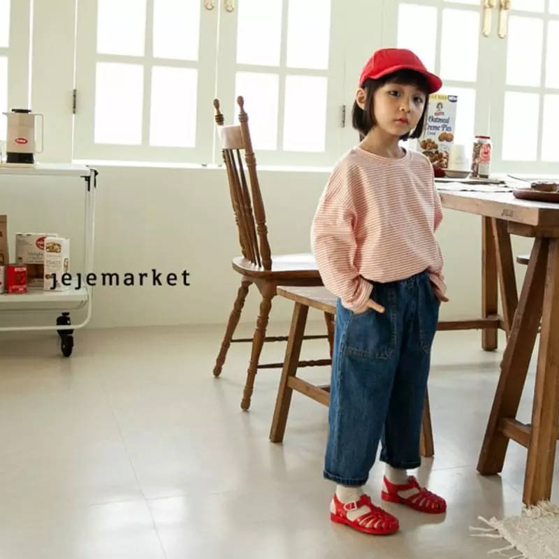 Jeje Market - Korean Children Fashion - #childofig - Pocket Jeans - 6