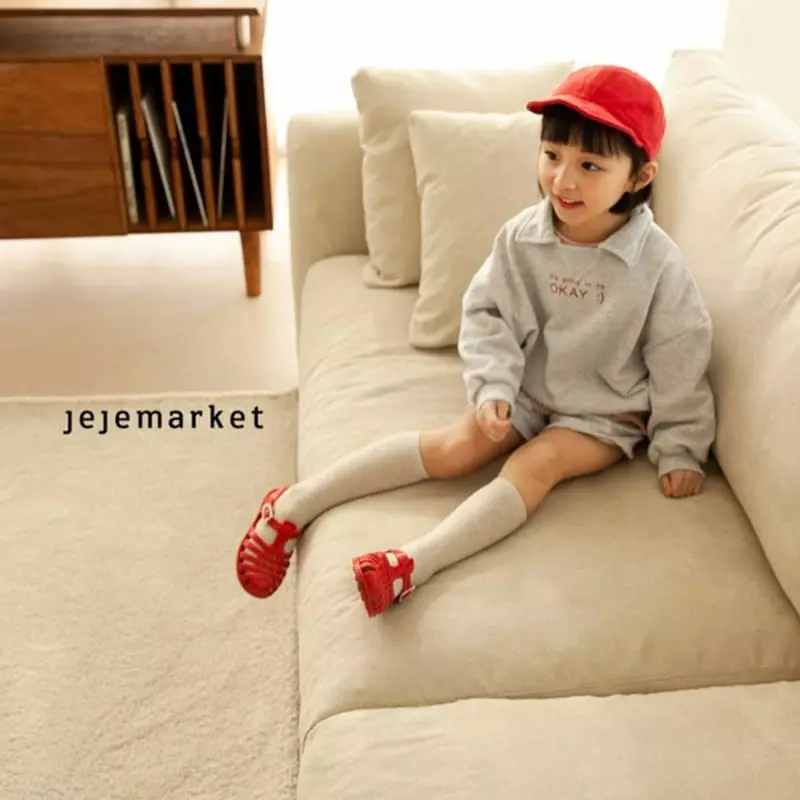 Jeje Market - Korean Children Fashion - #childrensboutique - Collar Top Bottom Set - 12