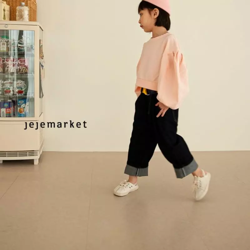 Jeje Market - Korean Children Fashion - #childrensboutique - Roll-up Jeans - 8