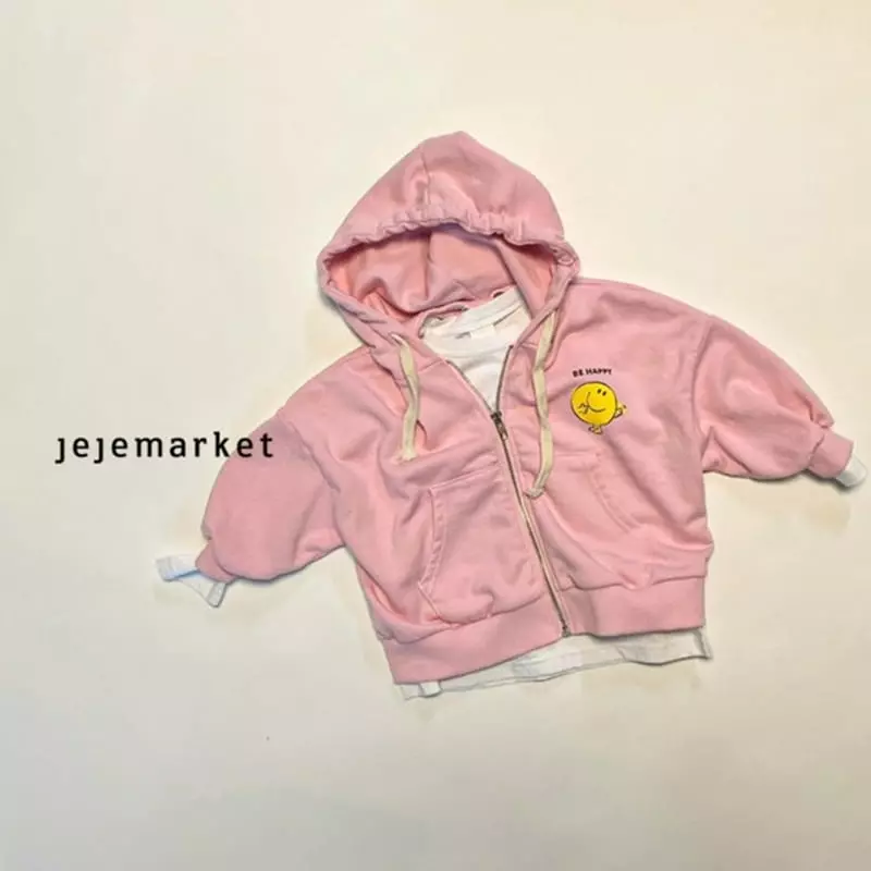 Jeje Market - Korean Children Fashion - #designkidswear - Smile Hoody Zip-up - 11