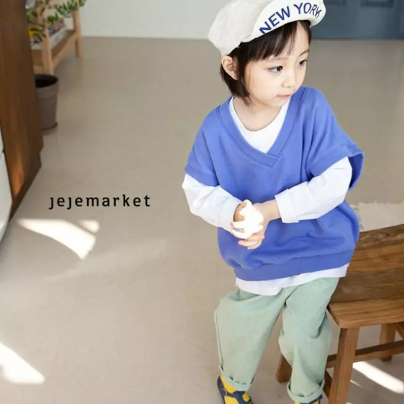 Jeje Market - Korean Children Fashion - #discoveringself - French Vest