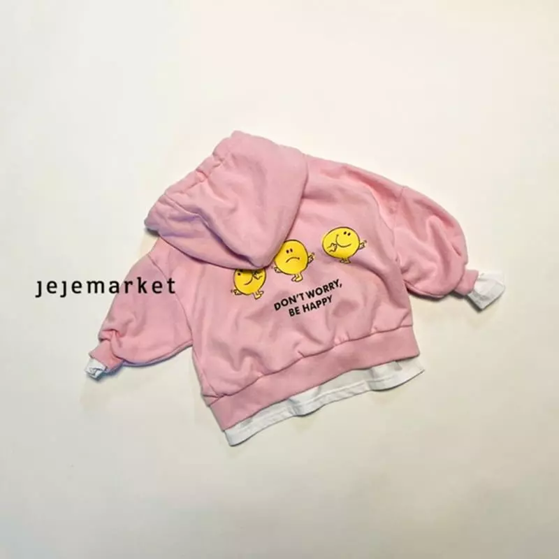 Jeje Market - Korean Children Fashion - #discoveringself - Smile Hoody Zip-up - 12