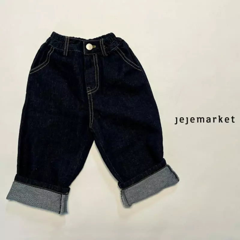 Jeje Market - Korean Children Fashion - #discoveringself - Roll-up Jeans - 10