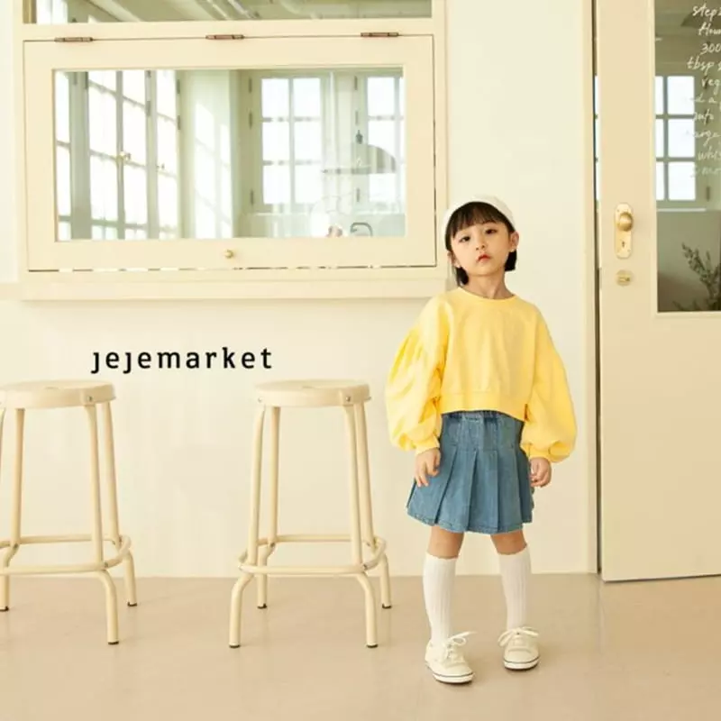 Jeje Market - Korean Children Fashion - #discoveringself - Crop Sweatshirt - 3