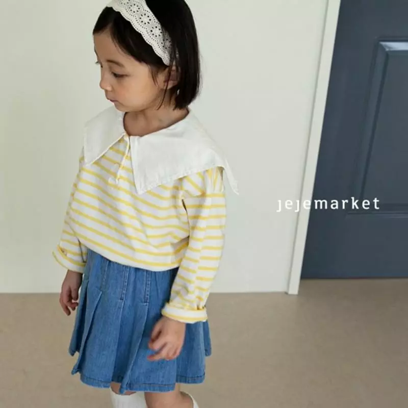 Jeje Market - Korean Children Fashion - #discoveringself - Sailor Stripes Tee - 2