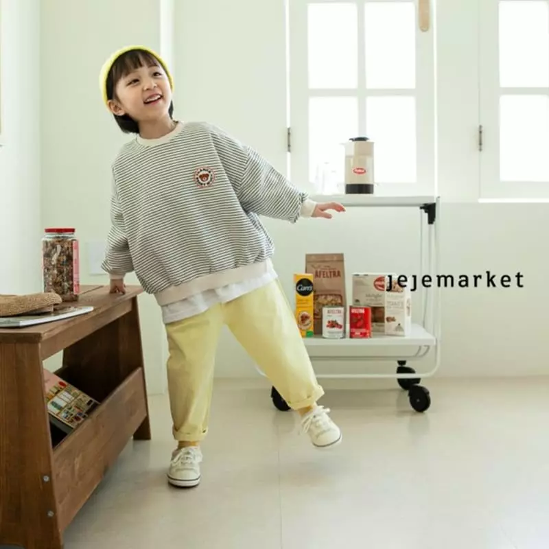 Jeje Market - Korean Children Fashion - #discoveringself - Bear Wapen Sweatshirt