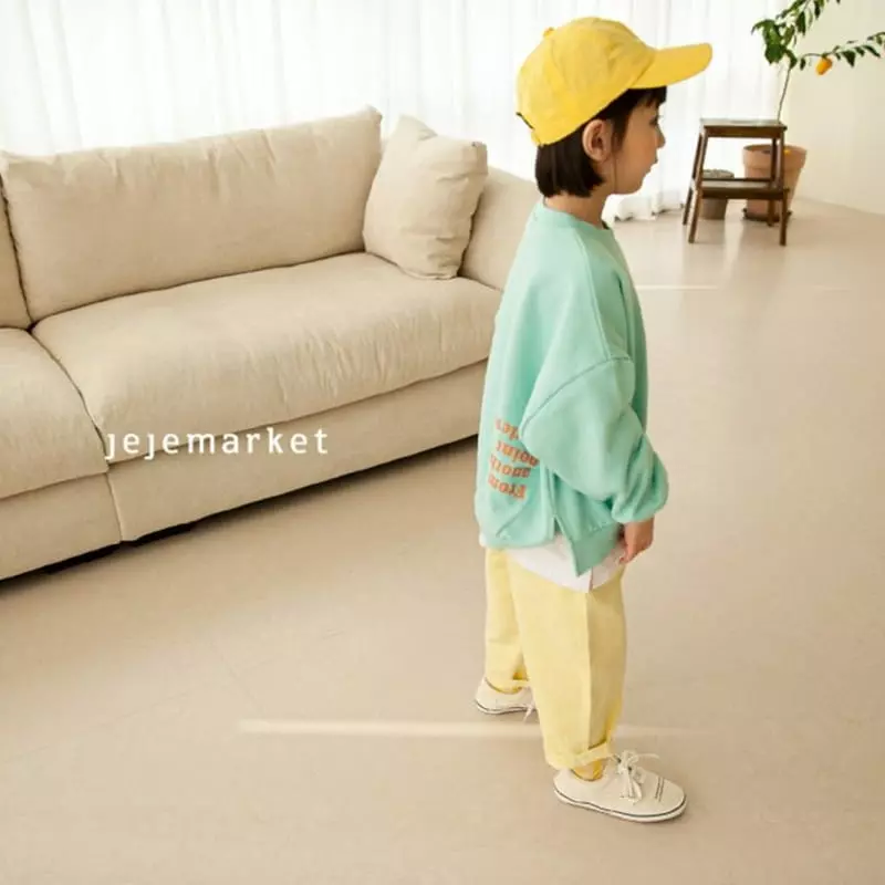 Jeje Market - Korean Children Fashion - #fashionkids - Terry Slit Sweatshirt - 5