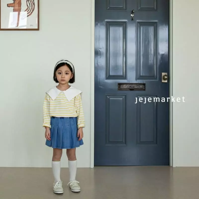 Jeje Market - Korean Children Fashion - #fashionkids - Sailor Stripes Tee - 3