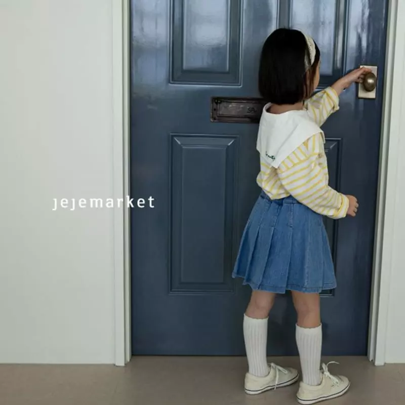 Jeje Market - Korean Children Fashion - #fashionkids - Sailor Stripes Tee - 4