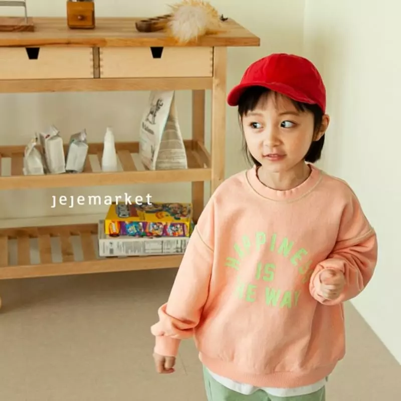Jeje Market - Korean Children Fashion - #kidsshorts - Happiness Sweatshirt
