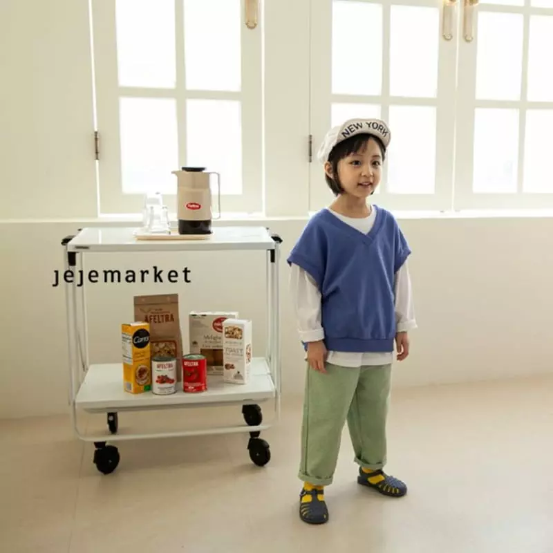 Jeje Market - Korean Children Fashion - #kidsshorts - French Vest - 4
