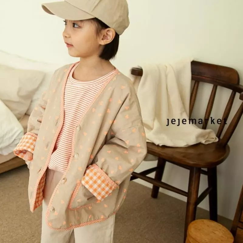 Jeje Market - Korean Children Fashion - #kidsstore - Twinkle Reversible Jacket - 2