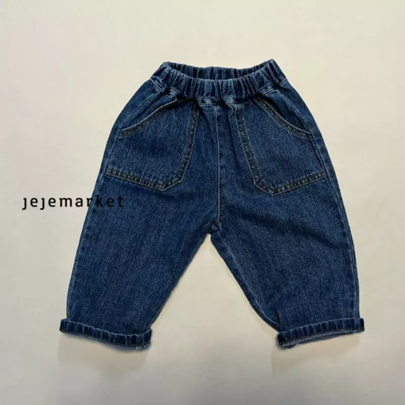 Jeje Market - Korean Children Fashion - #kidsstore - Pocket Jeans - 12