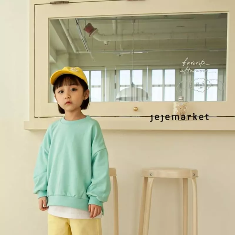 Jeje Market - Korean Children Fashion - #kidsstore - Terry Slit Sweatshirt - 7