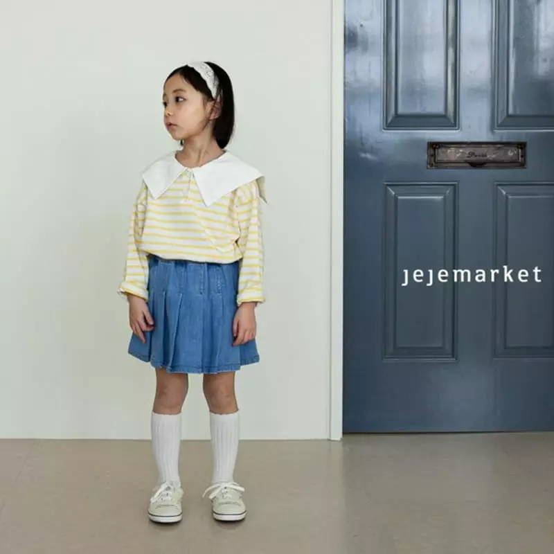 Jeje Market - Korean Children Fashion - #kidzfashiontrend - Sailor Stripes Tee - 6