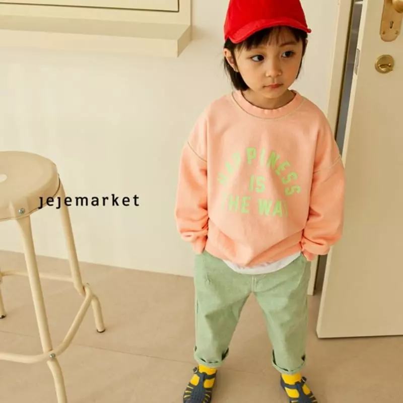 Jeje Market - Korean Children Fashion - #kidzfashiontrend - Happiness Sweatshirt - 3