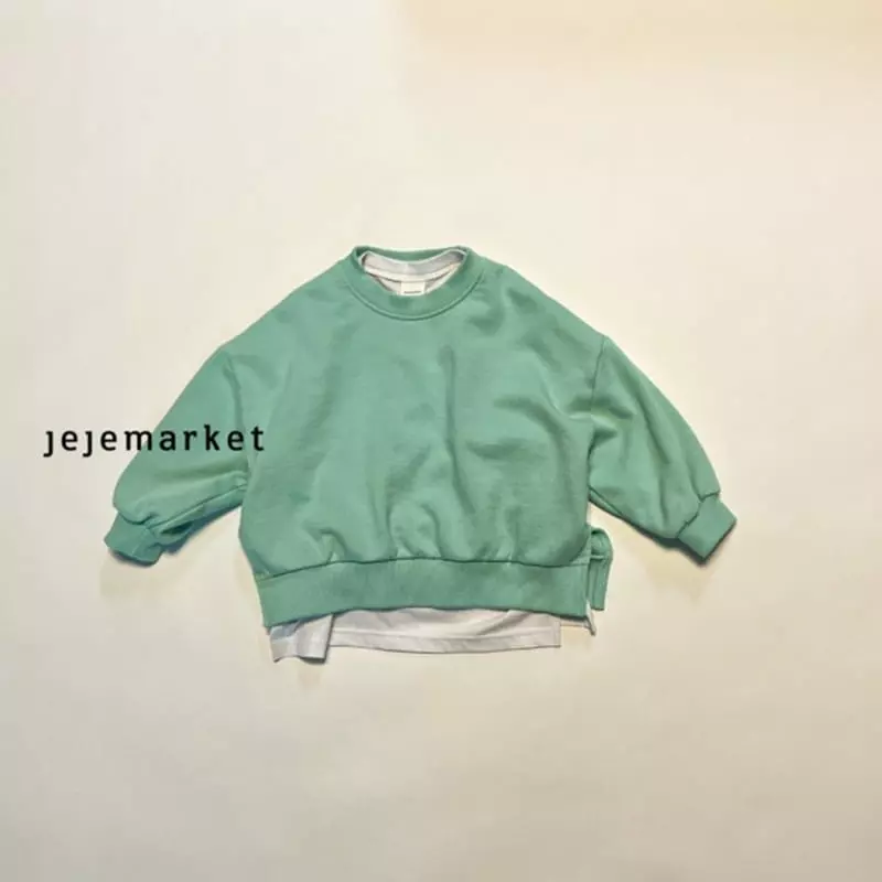 Jeje Market - Korean Children Fashion - #littlefashionista - Terry Slit Sweatshirt - 10