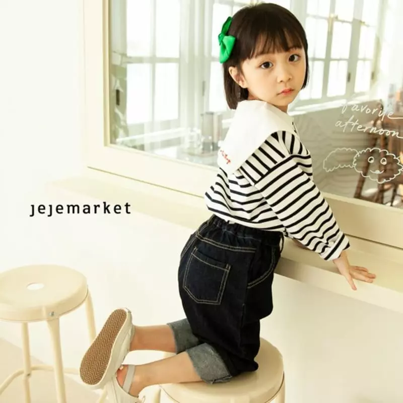 Jeje Market - Korean Children Fashion - #prettylittlegirls - Sailor Stripes Tee - 11