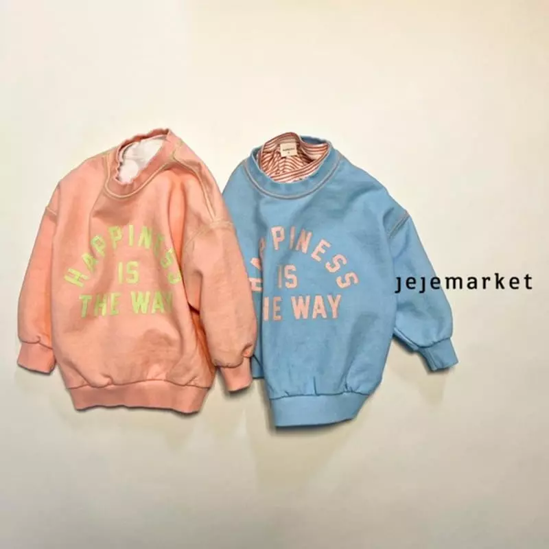 Jeje Market - Korean Children Fashion - #stylishchildhood - Happiness Sweatshirt - 11