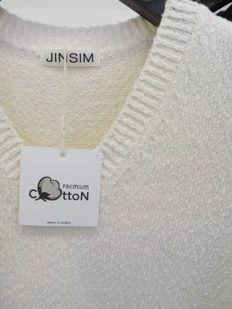 Jinsim - Korean Women Fashion - #womensfashion - Flui Knit Vest - 4