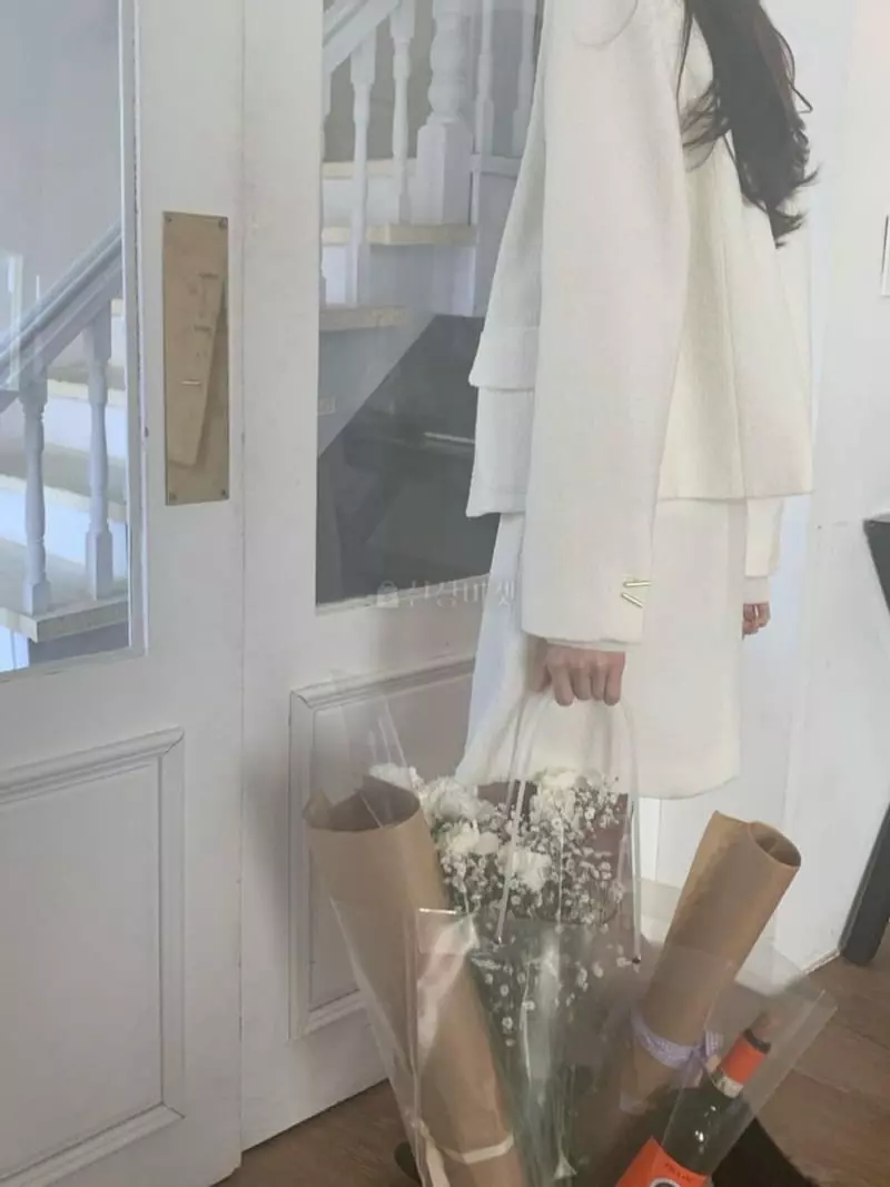 Jinsim - Korean Women Fashion - #momslook - Baton Skirt - 2